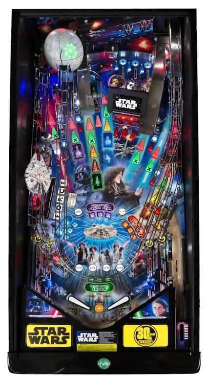 star wars premium pinball machine by stern star wars premium pinball machine by stern