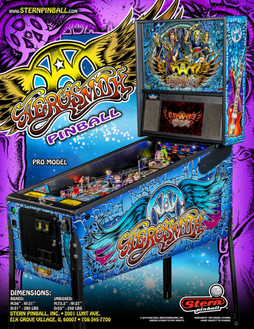 Aerosmith-PRO-Flyer-65-1-510x660 Aerosmith Pro Pinball Machine by Stern - Image 8