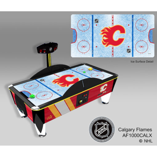 Calgary-Flames-510x510 NHL Air FX Full Size Air Hockey Table - Image 15