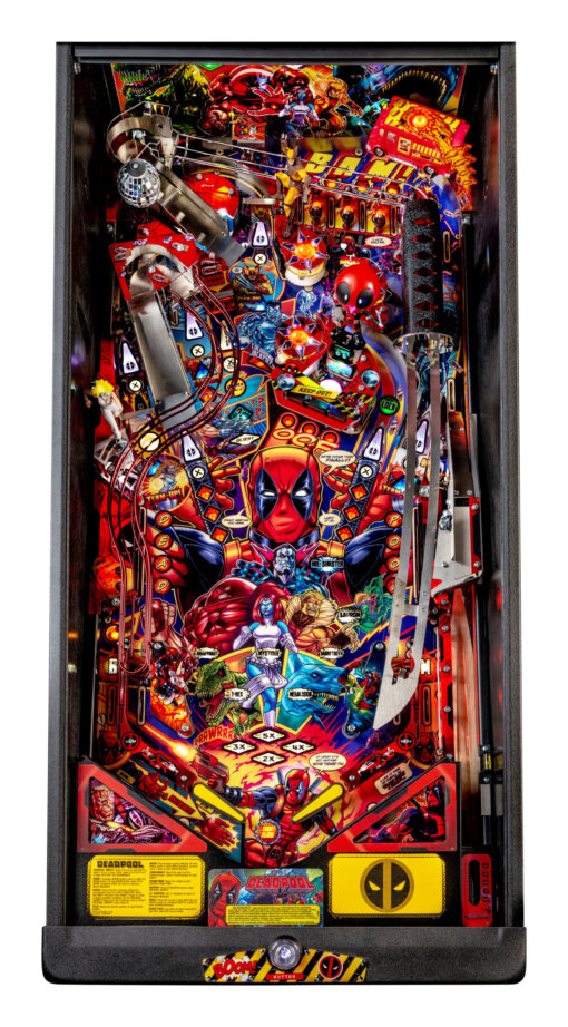 DP-Premium-Playfield-01b-scaled-510x922 Deadpool Premium Pinball Machine by Stern - Image 4