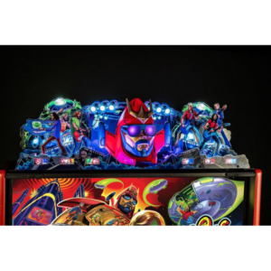 foo fighters foobot pinball topper by stern