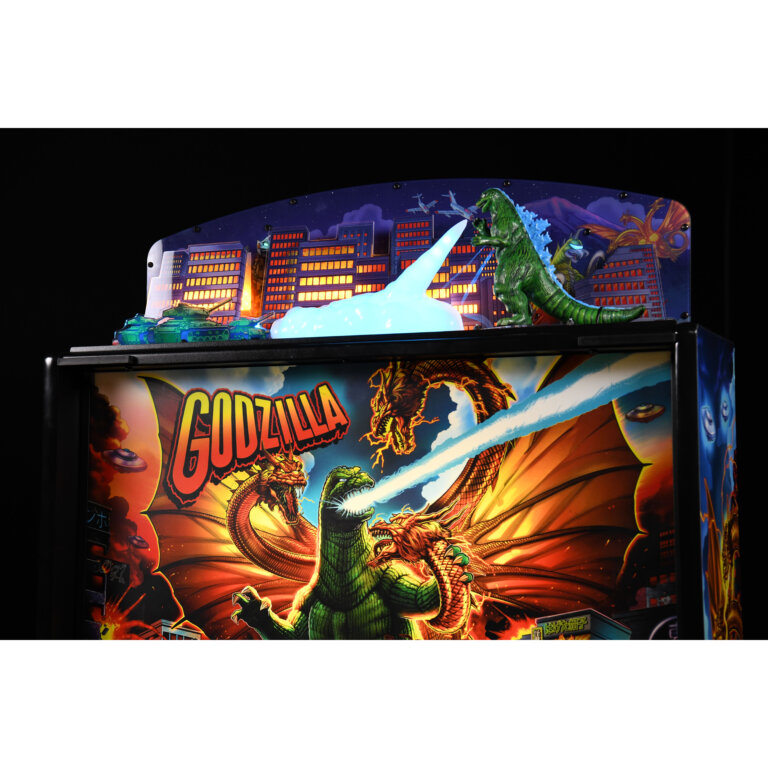 godzilla pinball topper by stern godzilla pinball topper by stern