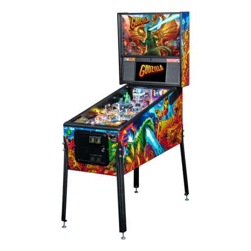 Godzilla-Premium-Cabinet-LF-scaled-510x510 Godzilla Premium Pinball Machine by Stern - Image 6