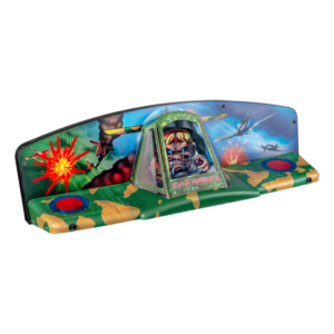 iron maiden (aces high) pinball topper by stern