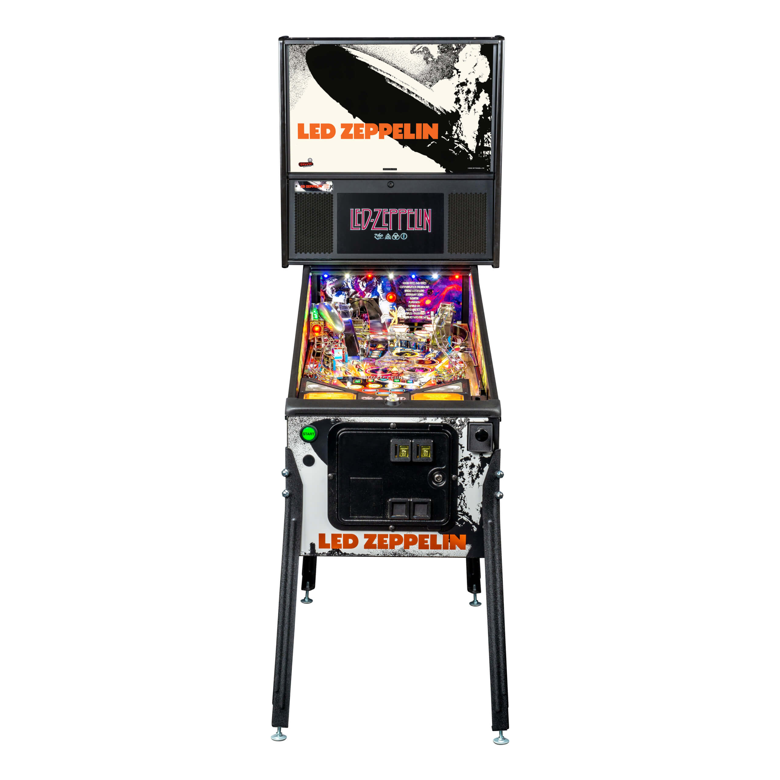 led zeppelin premium pinball machine by stern led zeppelin premium pinball machine by stern