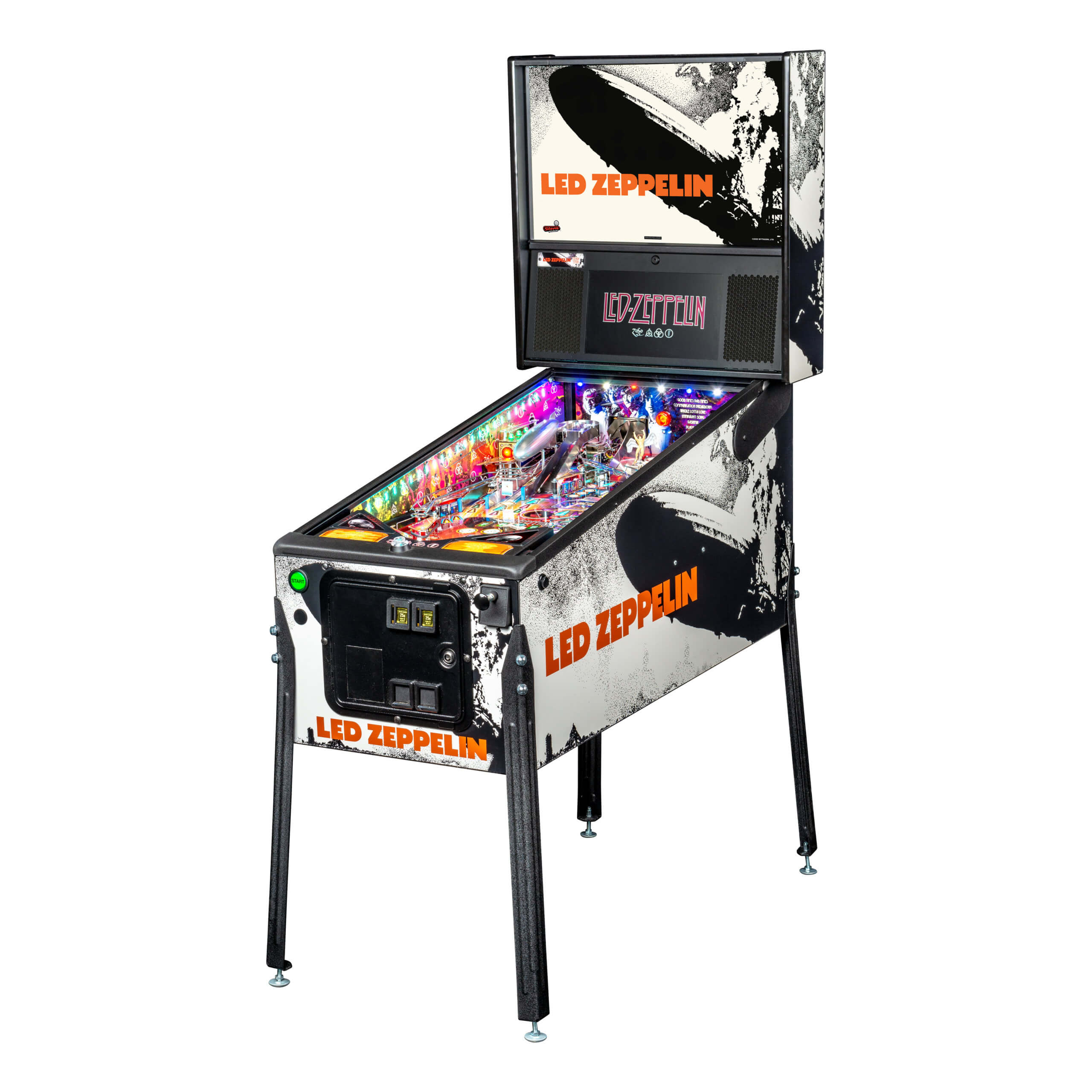 led zeppelin premium pinball machine by stern led zeppelin premium pinball machine by stern