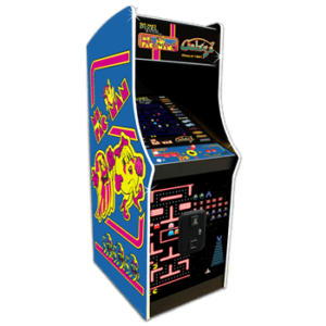 ms. pac man galaga home arcade with 32 games