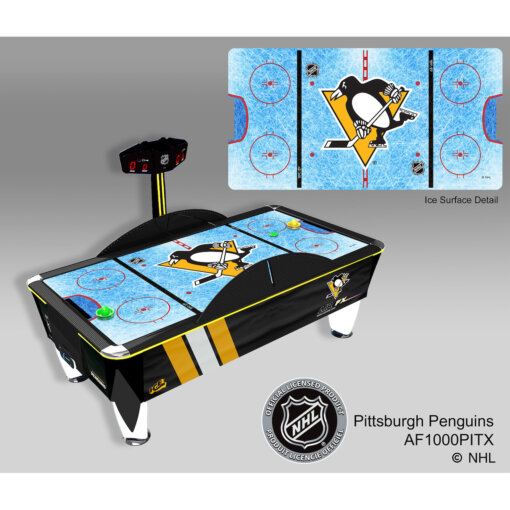 Pittsburgh-Penguins-510x510 NHL Air FX Full Size Air Hockey Table - Image 31