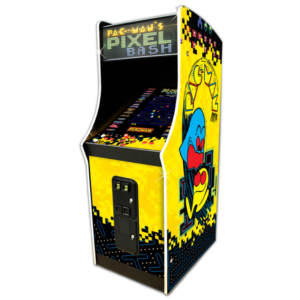 pac man's pixel bash arcade coin version with 31 games