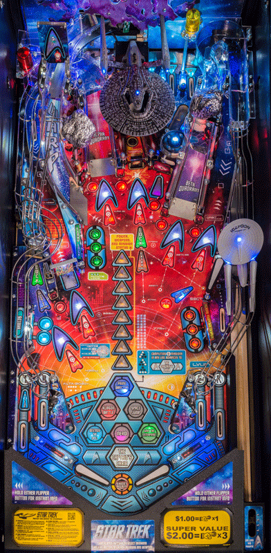 star trek premium pinball machine star trek premium pinball machine