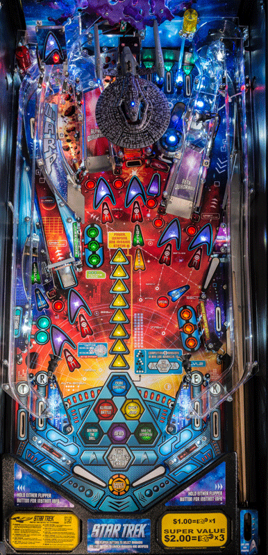 star trek pro pinball machine by stern star trek pro pinball machine by stern