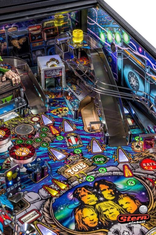 aero29-510x765 Aerosmith Pro Pinball Machine by Stern - Image 4