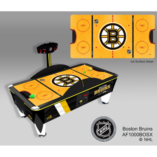 boston-bruins-510x510 NHL Air FX Full Size Air Hockey Table - Image 14
