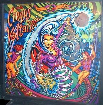 cirqus voltaire pinball machine by bally cirqus voltaire pinball machine by bally