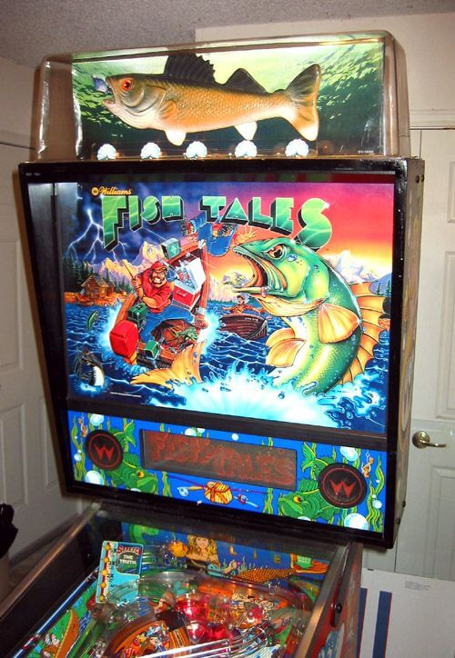 fish tales pinball machine by williams fish tales pinball machine by williams