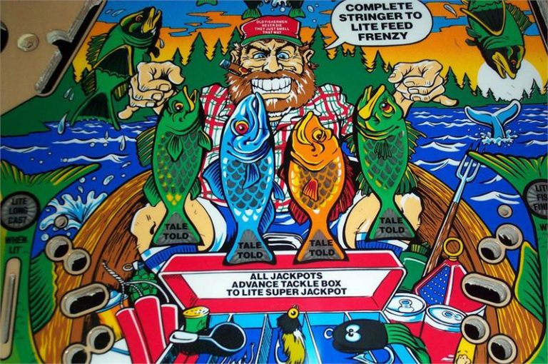 fish tales pinball machine by williams fish tales pinball machine by williams