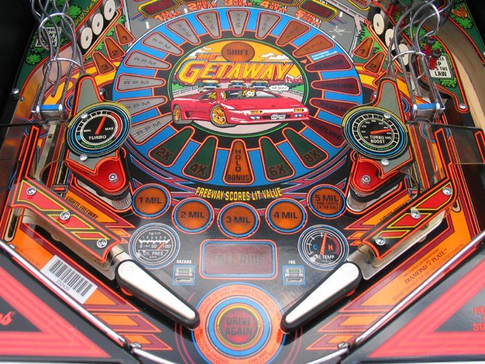 getaway: high speed 2 pinball machine by williams getaway: high speed 2 pinball machine by williams