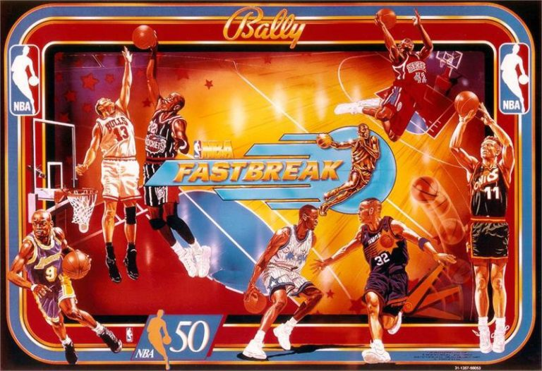 nba fastbreak pinball machine by bally nba fastbreak pinball machine by bally
