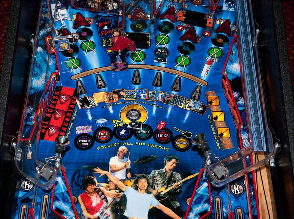 rolling stones pinball machine by stern rolling stones pinball machine by stern