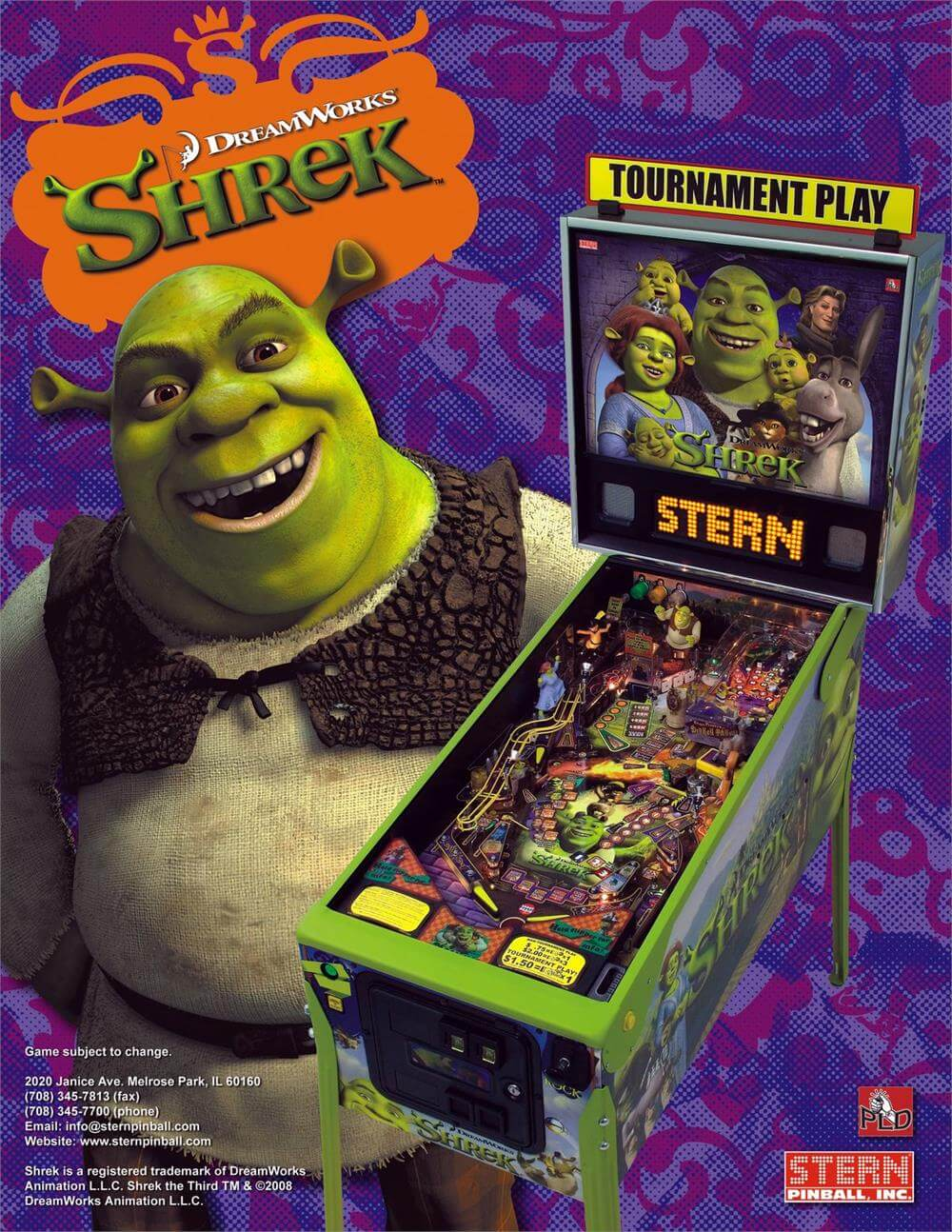 shrek pinball machine by stern shrek pinball machine by stern