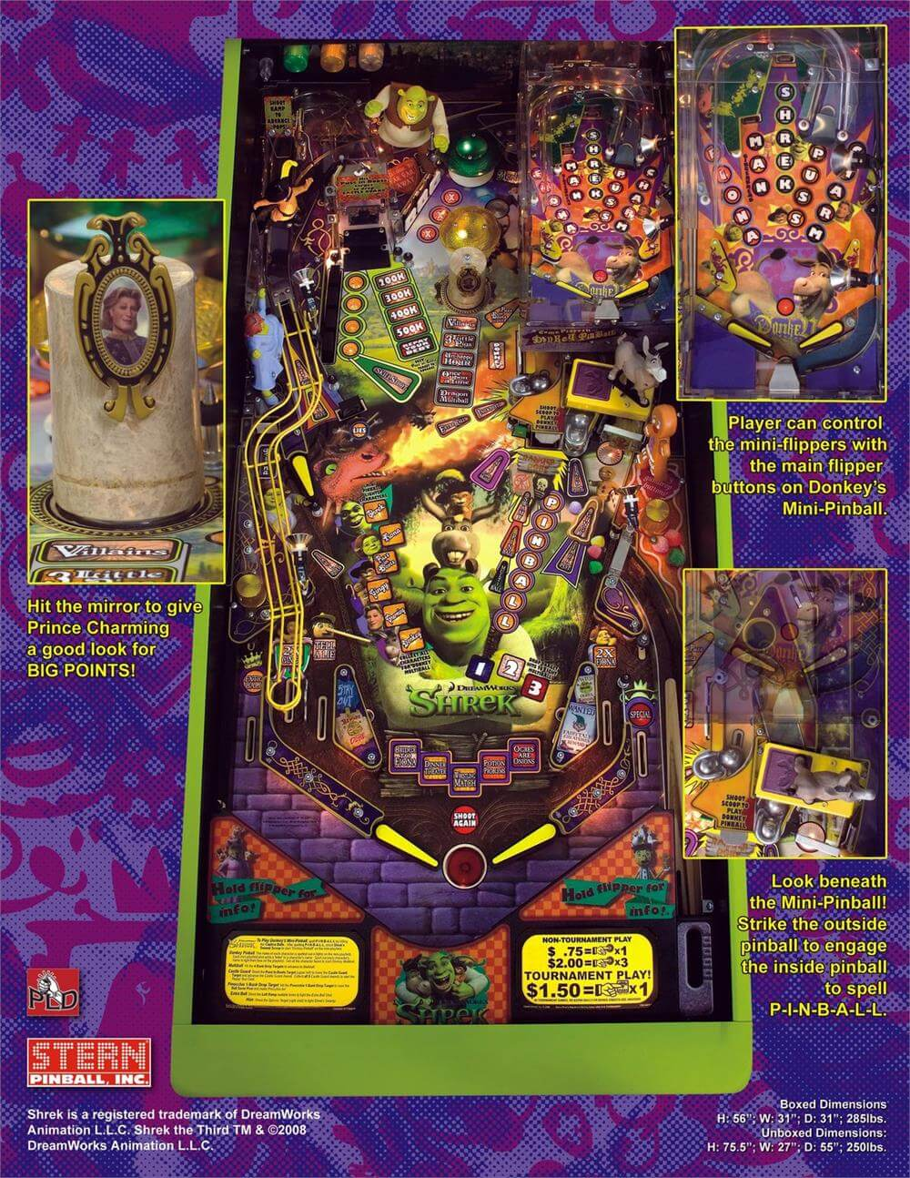 shrek pinball machine by stern shrek pinball machine by stern