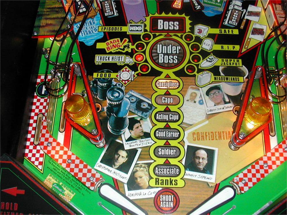 sopranos pinball machine by stern sopranos pinball machine by stern