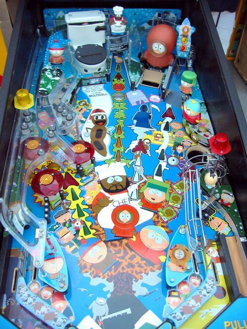 south park pinball machine by sega south park pinball machine by sega