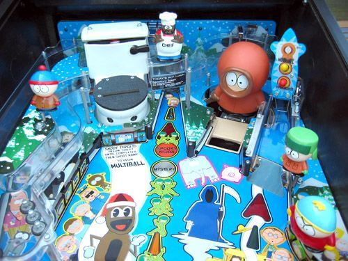 south park pinball machine by sega south park pinball machine by sega