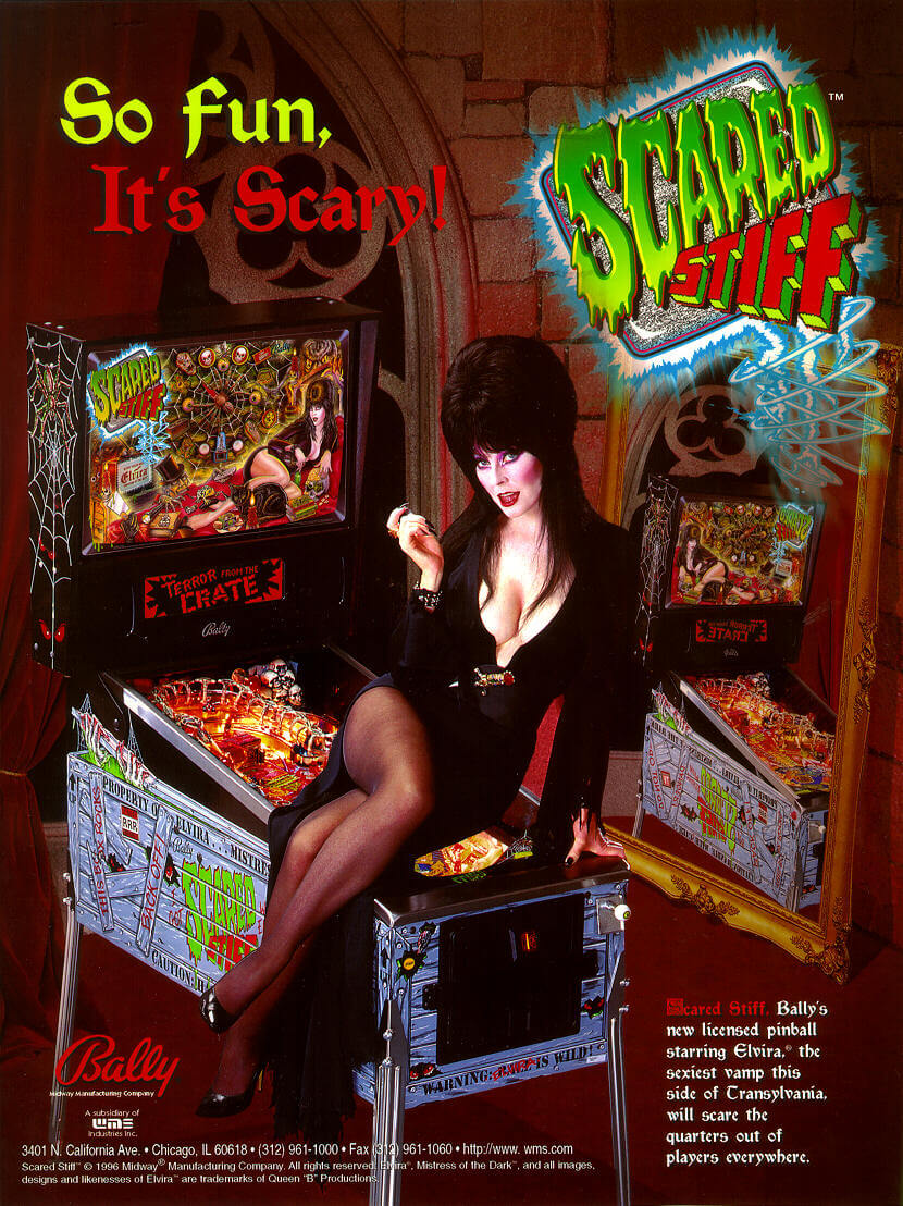scared stiff pinball machine by bally scared stiff pinball machine by bally
