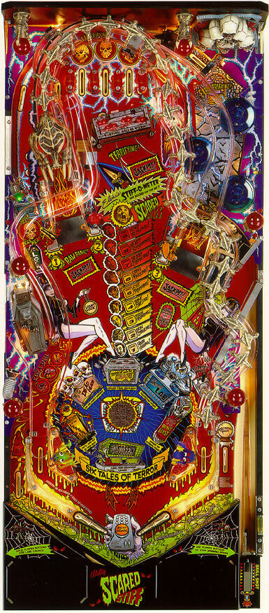 scared stiff pinball machine by bally scared stiff pinball machine by bally