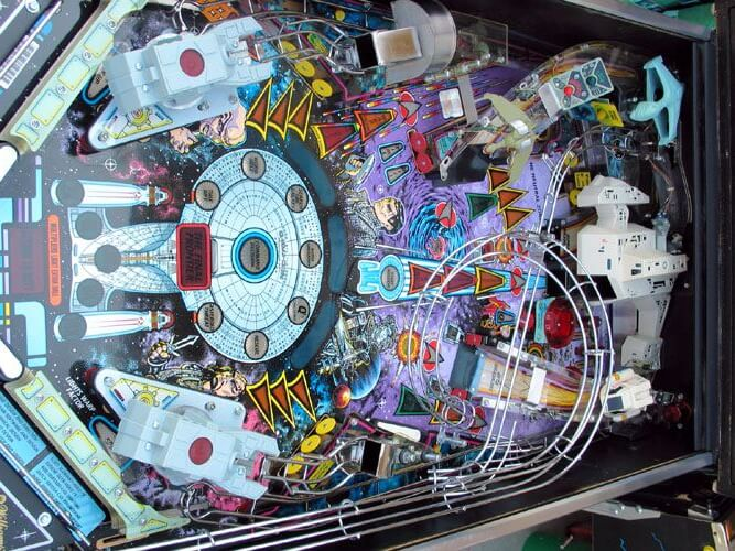 star trek: the next generation pinball machine by williams star trek: the next generation pinball machine by williams