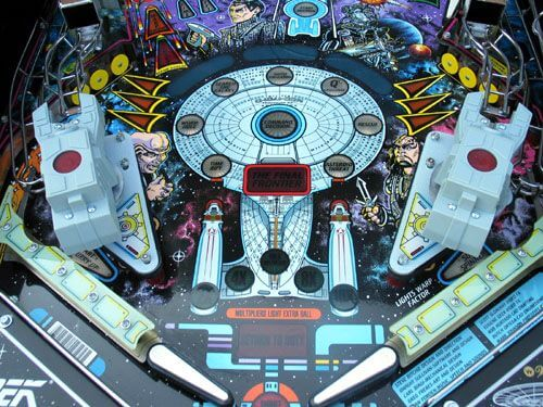 star trek: the next generation pinball machine by williams star trek: the next generation pinball machine by williams