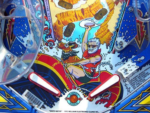 white water pinball machine by williams white water pinball machine by williams