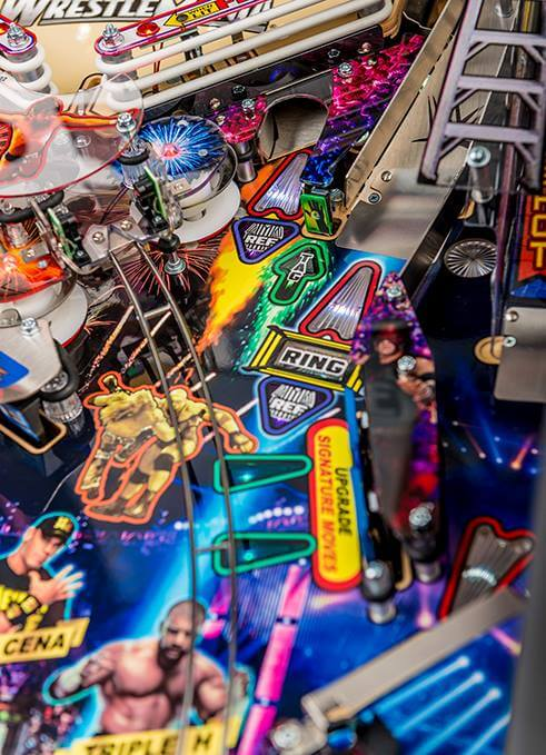 wwe wrestlemania pro pinball machine by stern wwe wrestlemania pro pinball machine by stern